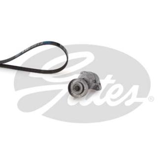 Jeu de courroies trapézoïdales à nervures GATES K086PK1725