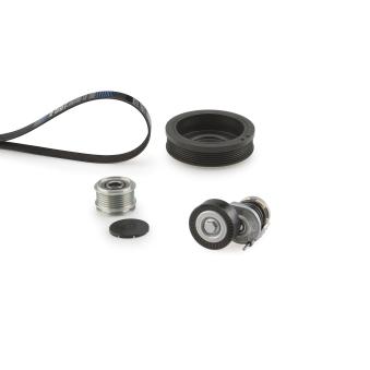 Jeu de courroies trapézoïdales à nervures GATES [K096PK1070]