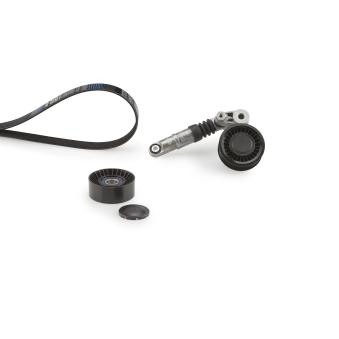 Jeu de courroies trapézoïdales à nervures GATES K096PK2000 pour VOLKSWAGEN CRAFTER 2.5 TDI - 163cv