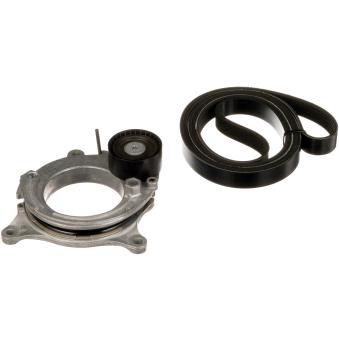 Jeu de courroies trapézoïdales à nervures GATES K106PK1173 pour BMW Série 2 218 d - 150cv