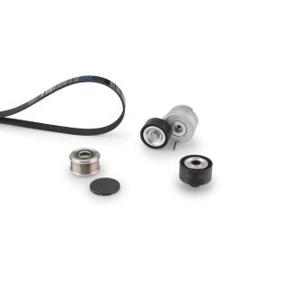 Jeu de courroies trapézoïdales à nervures GATES K106PK1353 pour PORSCHE 911 1.6 D Multijet - 90ch