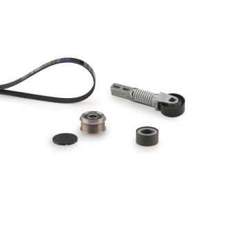 Jeu de courroies trapézoïdales à nervures GATES OEM 7701477546