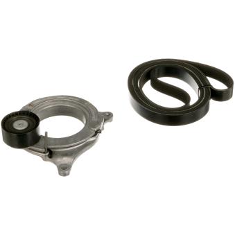 Jeu de courroies trapézoïdales à nervures GATES K116PK1173 pour BMW Série 3 Cooper S - 178cv