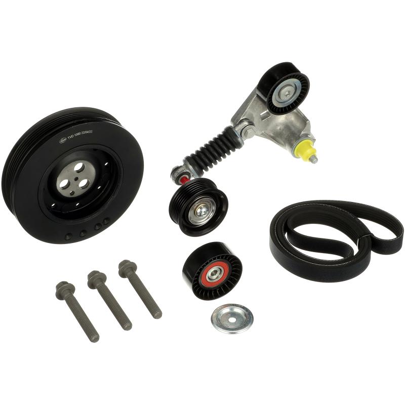 Jeu de courroies trapézoïdales à nervures GATES K116PK1640 - Visuel 1