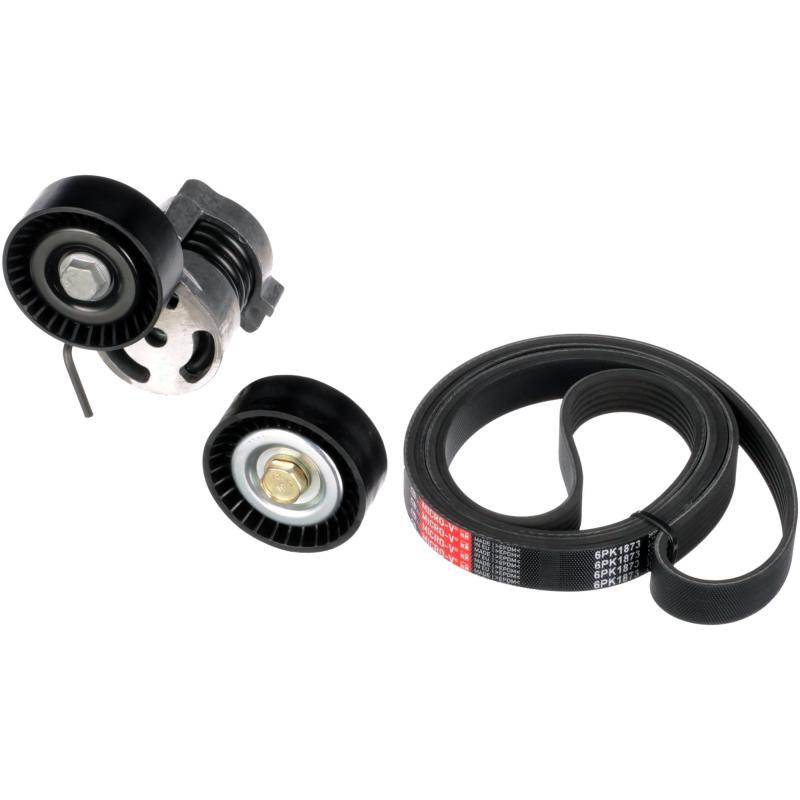 Jeu de courroies trapézoïdales à nervures GATES K116PK1873 - Visuel 1