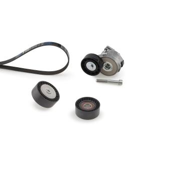 Jeu de courroies trapézoïdales à nervures GATES K136PK1735 pour ALFA ROMEO 159 1.9 JTDM 8V - 120cv