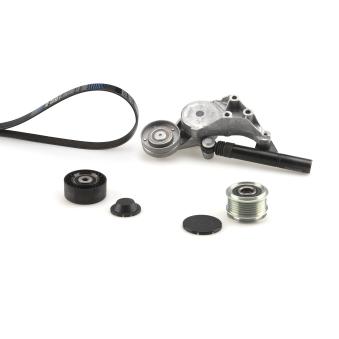 Jeu de courroies trapézoïdales à nervures GATES K256PK1660