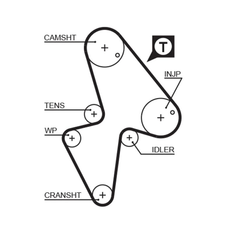 Pompe à eau + kit de courroie de distribution GATES KP15418XS - Visuel 2