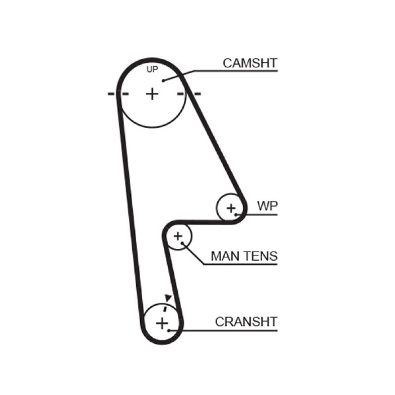 Pompe à eau + kit de courroie de distribution GATES KP15529XS - Visuel 2