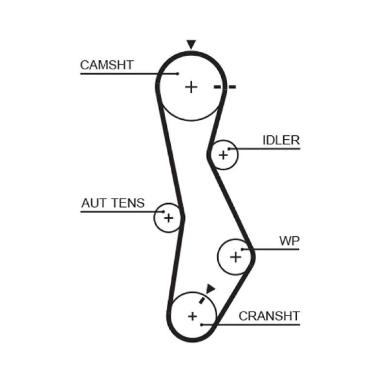 Pompe à eau + kit de courroie de distribution GATES KP15579XS-2 - Visuel 1