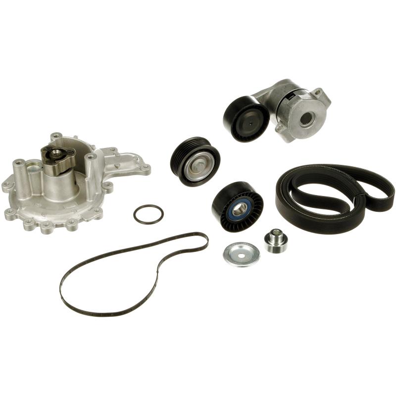 Pompe à eau+Jeu de courroie trapézoïdale à nervures GATES KP16PK1640 - Visuel 1