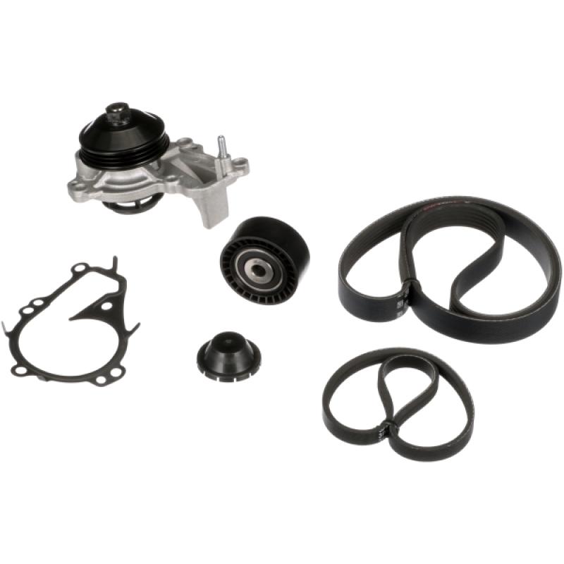 Pompe à eau+Jeu de courroie trapézoïdale à nervures GATES KP16PK848SF - Visuel 1