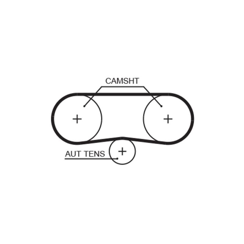 Pompe à eau + kit de courroie de distribution GATES KP25565XS-1 - Visuel 2