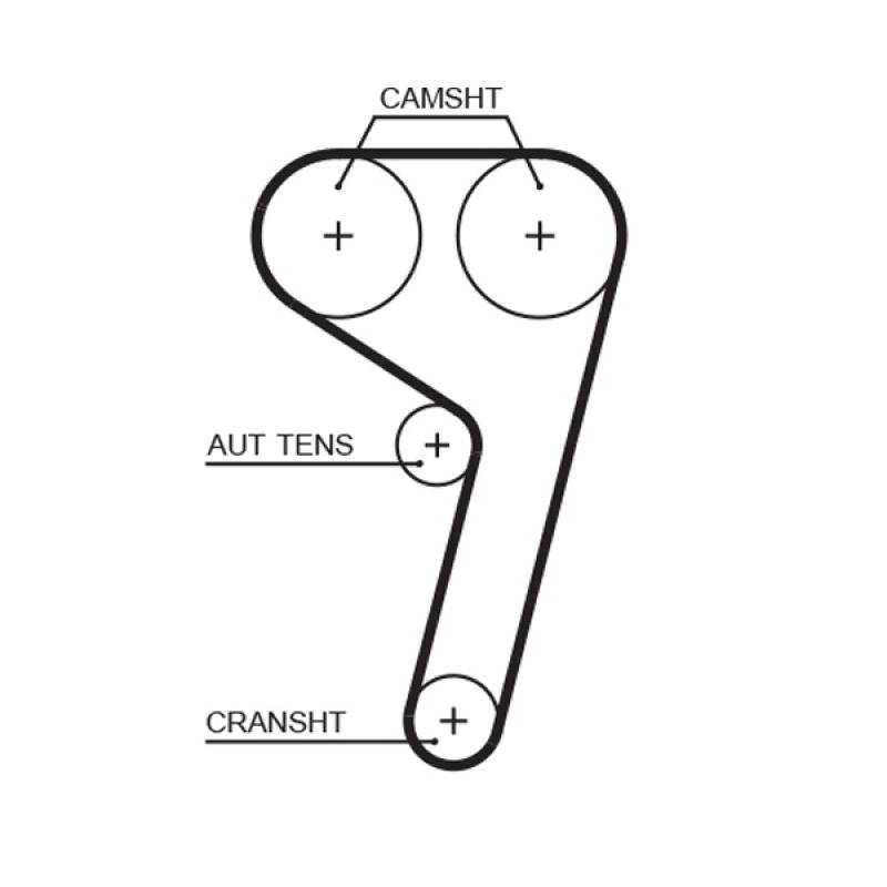 Pompe à eau + kit de courroie crantée GATES KP25669XS-1 - Visuel 2