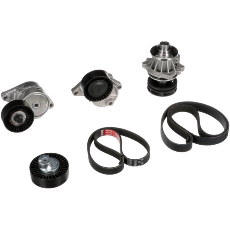 Pompe à eau+Jeu de courroie trapézoïdale à nervures GATES KP26PK1540 - Visuel 1