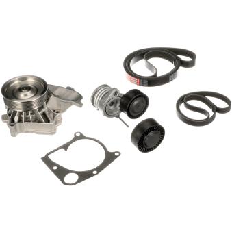 Pompe à eau+Jeu de courroie trapézoïdale à nervures GATES [KP26PK1835XS]