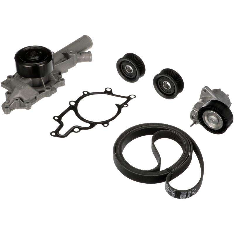 Pompe à eau+Jeu de courroie trapézoïdale à nervures GATES KP26PK2260-1 - Visuel 1