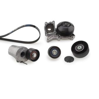 Pompe à eau+Jeu de courroie trapézoïdale à nervures GATES KP36DPK1698