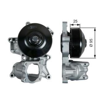 Pompe à eau GATES OEM 11517807311