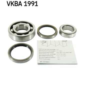 Roulement de roue arrière SKF [VKBA 1991]