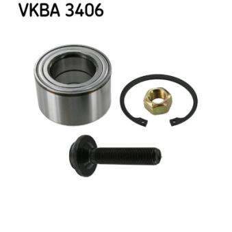 Roulement de roue arrière SKF VKBA 3406 pour AUDI COUPE 2.5 Syncro - 110cv