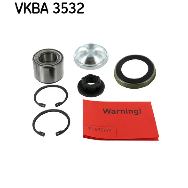 Roulement de roue arrière SKF VKBA 3532 - Visuel 1