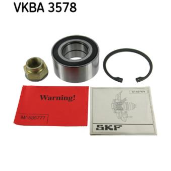 Roulement de roue avant SKF VKBA 3578 pour DACIA SANDERO 1.9 JTD - 110cv