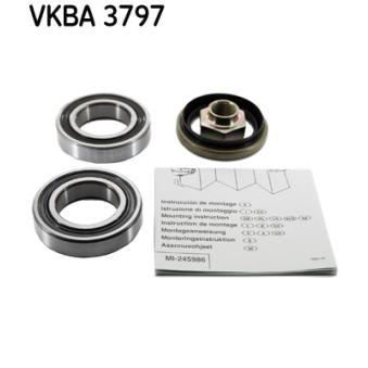 Roulement de roue avant SKF [VKBA 3797]