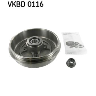 Tambour de frein SKF VKBD 0116 pour KIA RIO 1.8 - 110cv