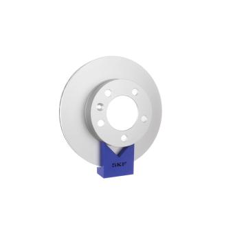 Jeu de 2 disques de frein avant SKF VKBD 80035 V1 pour NISSAN QASHQAI +2 2.3 dCi 110 FWD - 110cv