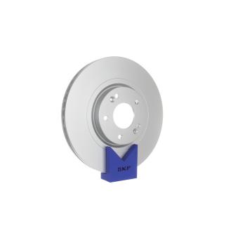 Jeu de 2 disques de frein avant SKF VKBD 80281 V1 pour HYUNDAI SANTA FÉ 2.2 CRDi 4x4 - 155cv