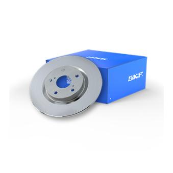 Jeu de 2 disques de frein arrière SKF [VKBD 90654 S1]