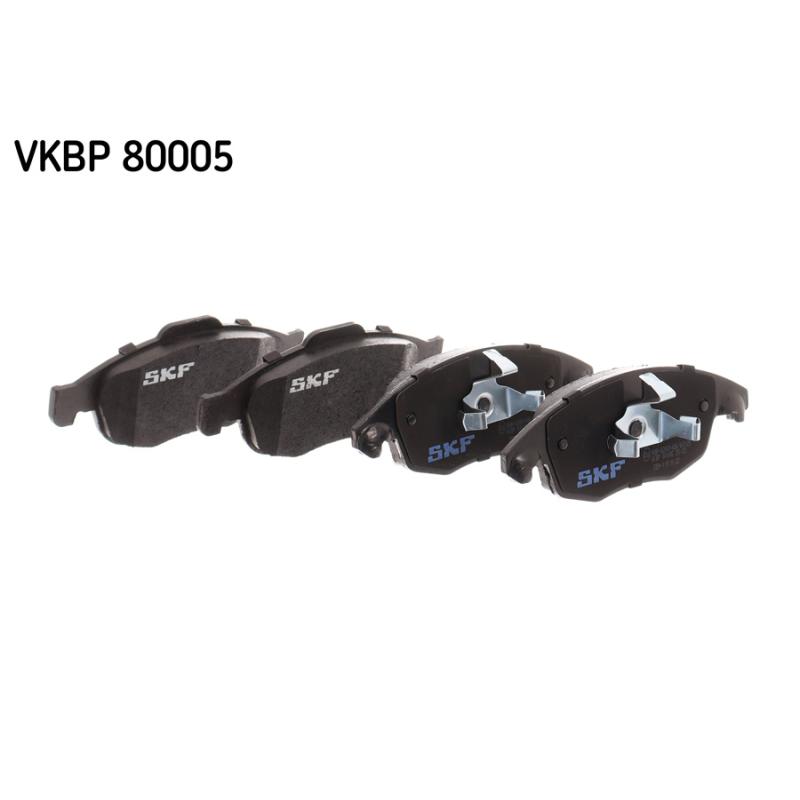 Jeu de 4 plaquettes de frein avant SKF VKBP 80005 - Visuel 2
