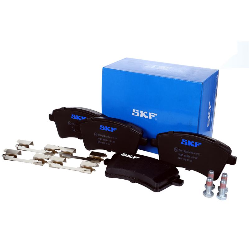 Jeu de 4 plaquettes de frein avant SKF VKBP 80024 - Visuel 2