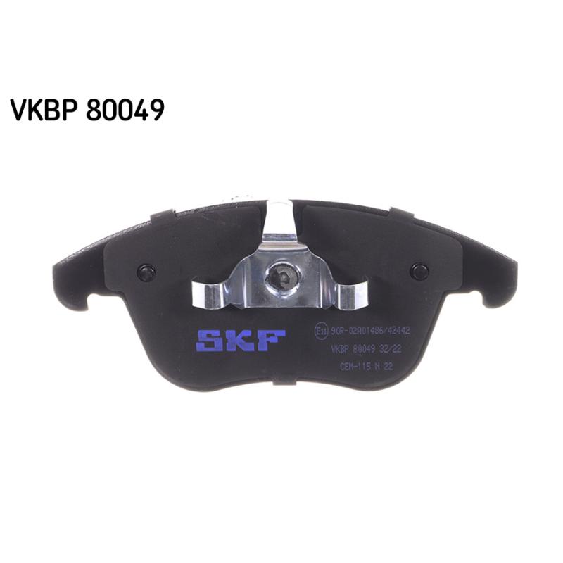 Jeu de 4 plaquettes de frein avant SKF VKBP 80049 - Visuel 2