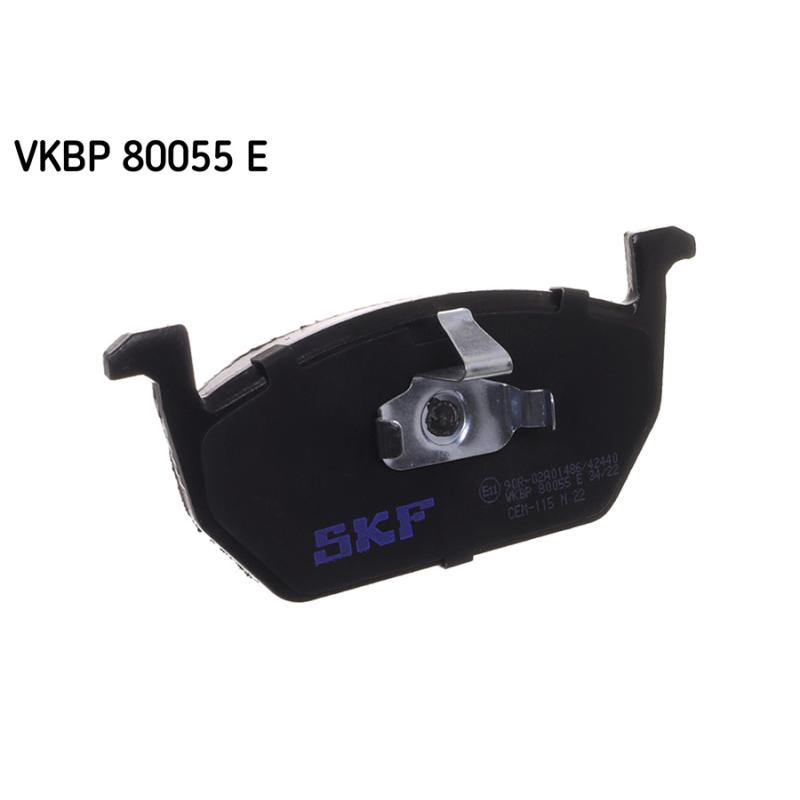 Jeu de 4 plaquettes de frein avant SKF VKBP 80055 E - Visuel 1