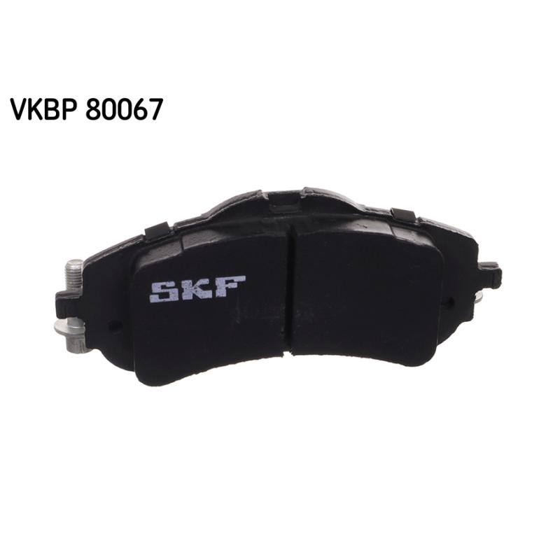 Jeu de 4 plaquettes de frein avant SKF VKBP 80067 - Visuel 2