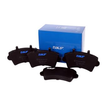 Jeu de 4 plaquettes de frein avant SKF [VKBP 80084]