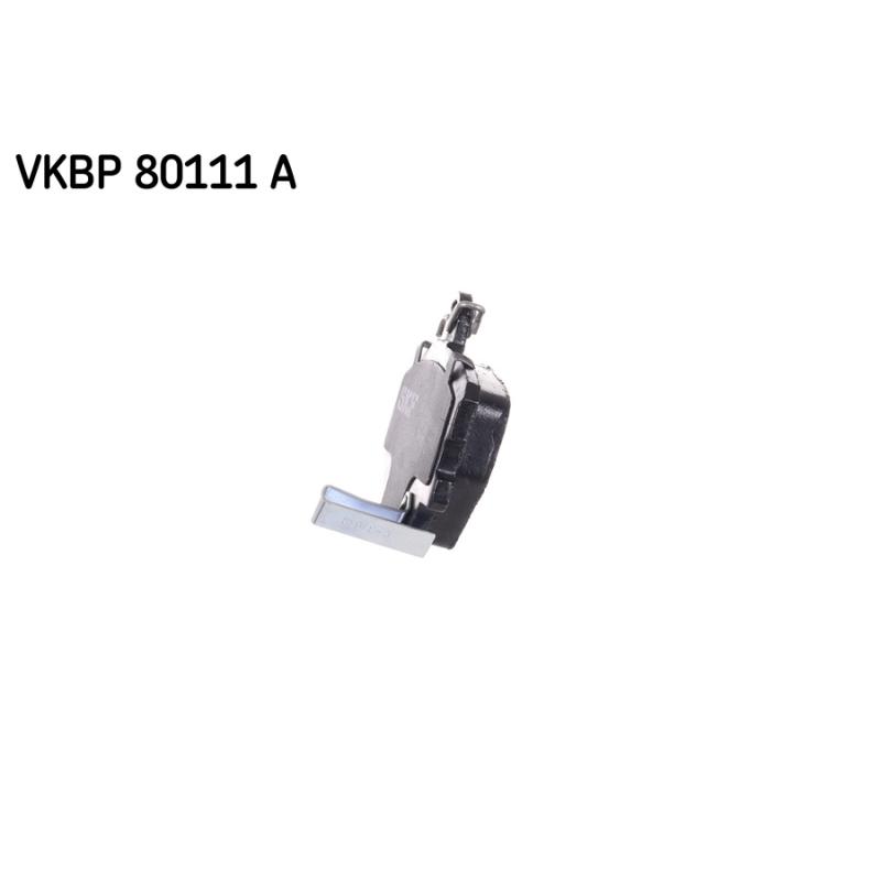 Jeu de 4 plaquettes de frein avant SKF VKBP 80111 A - Visuel 2