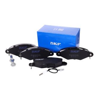 Jeu de 4 plaquettes de frein avant SKF VKBP 80119 E pour NISSAN KUBISTAR dCi 85 - 84cv