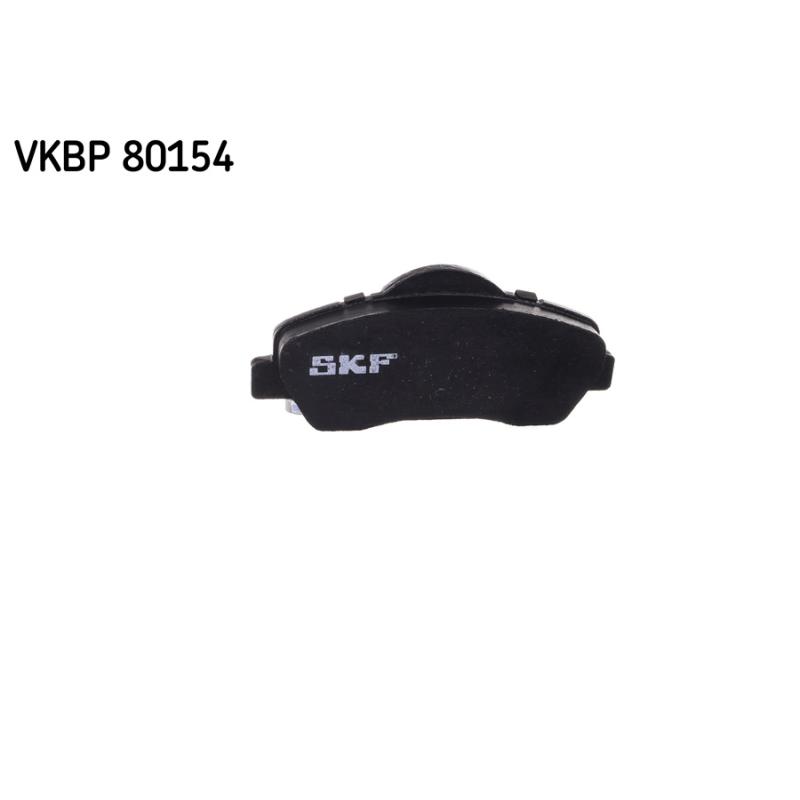 Jeu de 4 plaquettes de frein avant SKF VKBP 80154 - Visuel 2