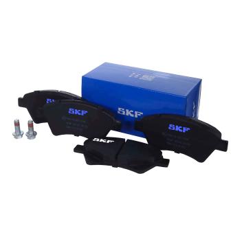 Jeu de 4 plaquettes de frein avant SKF VKBP 80163 pour RENAULT MEGANE 1.9 DCI - 131cv