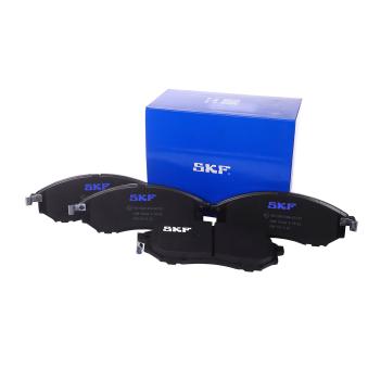 Jeu de 4 plaquettes de frein avant SKF [VKBP 80166 A]