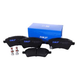 Jeu de 4 plaquettes de frein avant SKF [VKBP 80185 A]