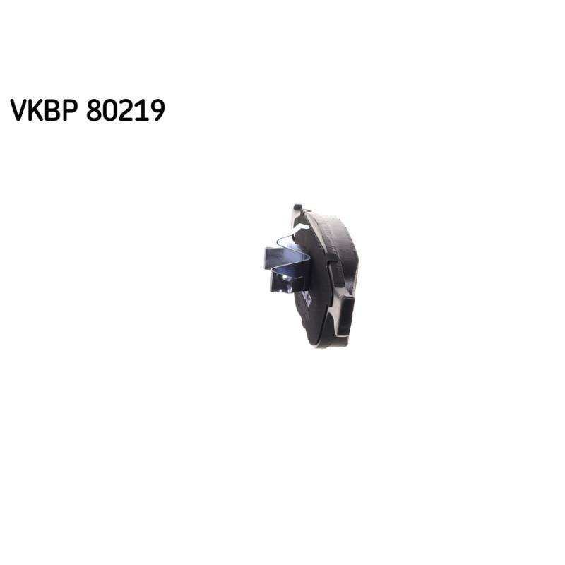 Jeu de 4 plaquettes de frein avant SKF VKBP 80219 - Visuel 2