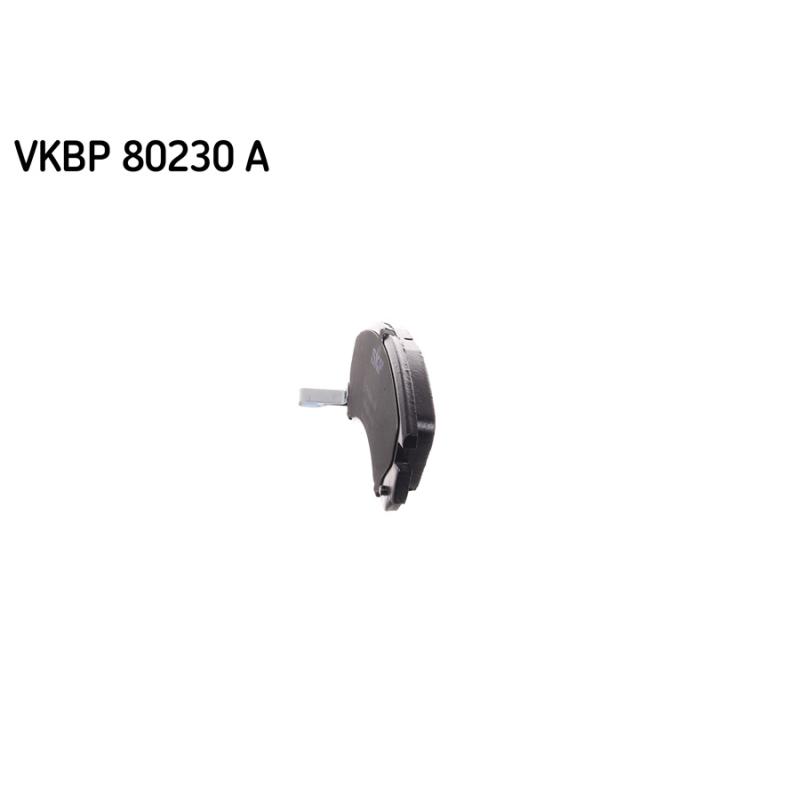 Jeu de 4 plaquettes de frein avant SKF VKBP 80230 A - Visuel 1