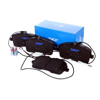Jeu de 4 plaquettes de frein avant SKF [VKBP 80232 E]