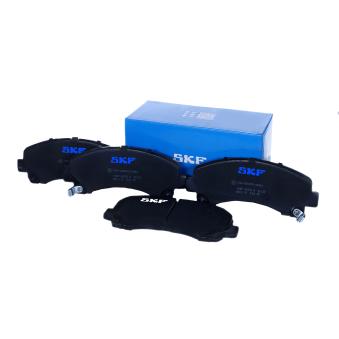 Jeu de 4 plaquettes de frein avant SKF [VKBP 80233 A]