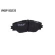 SKF VKBP 80235 - Jeu de 4 plaquettes de frein avant