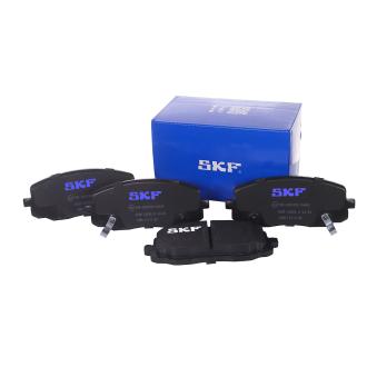 Jeu de 4 plaquettes de frein avant SKF VKBP 80256 A pour PEUGEOT EXPERT 1.1 - 65cv
